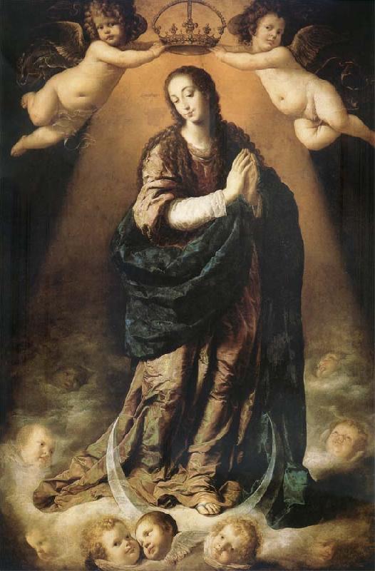PEREDA, Antonio de The Immaculate one Concepcion Toward the middle of the 17th century oil painting picture